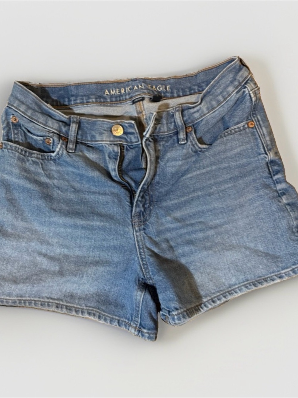American Eagle Outfitters Medium Blue Denim Jean Shorts